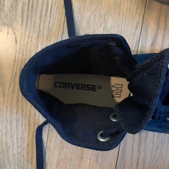 COPY - Suede High Top CHUCKS Converse mens 8 women's 10 excellent condition! - Picture 4 of 7